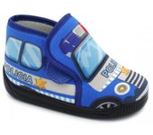 Botita casa POLICIA Batilas 211/132 con velcro. Hecho en España