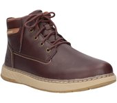 Botas/Botines Altos Skechers Relaxed Fit®: Garlan - Deno Fabricado En Polipiel/Piel Vegana Para Hombre En Color Marrón