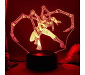 2024 Spiderman VS venom 7/16 Colors Touch Remote Control LED Night Lamp Touch Table Lamp Ornaments Kids Toys Gifts