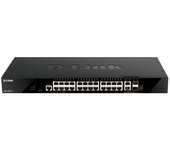 Switch gestionable d-link l3 stakable dgs-1520-28 24p giga + 2p 10g  + 2p sfp
