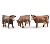 Bruder Vaca Correpasillos Realista - Colección Variada - Juguete de Plástico para Niños