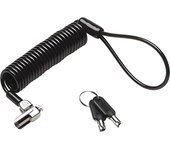 Kensington Candado Portátil con Llave para Portátiles Nanosaver, 2.3m, Hidden Pin, Bloqueo Cleat, Apto para portátiles HP