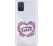 Funda compatible con Samsung Galaxy A71 - My Love