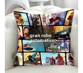 Decorative Cushions for Sofa GTA 5 Pillowcases 40x40 Cushion Covers 45x45 Duplex Printing Pillowcase 40*40 Lounge Chairs Pillows