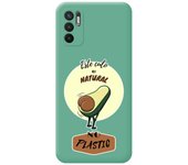 Funda Silicona Líquida Verde para Xiaomi Redmi Note 10 5G / POCO M3 Pro 5G diseño Culo Natural Dibujos