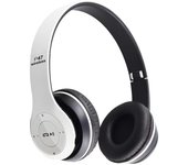Popular P47 Bluetooth earphones with head mounted noise reduction and foldable card insertion gift for gaming, wireless earphone