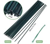 30Pcs Bamboo Green Sticks Plant Support Flower Stick Orchid Rod Plant Sticks for Supporting Climbing Vine Plant Dropshipping Hot