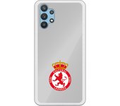 Funda original compatible con Samsung Galaxy A32 - Cultural Leonesa escudo fondo gris
