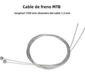 Bicycle Stainless Steel Inner Shift Brake Cable MTB Road Bike Shifting Zinc Coat Inside Cable Line 2000mm Shifter Derailleur