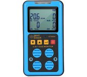 SMART SENSOR 4 in 1 Gas Monitor Rechargeable Portable Gas Detector H₂S O₂ CO and LEL Multi Gas Monit