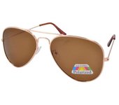 Gafas de Sol Aviador Polarizadas, Protección UV400 Hombre y Mujer Clásico
