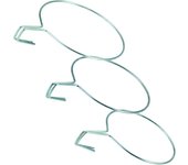 MACETERO BALCON ZINCADO 18 CM SAUVIC - Ideal para jardinería