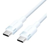 Cable USB 2.0 Tipo-C 3A Vention TRDSH/ USB Tipo-C Macho - USB Tipo-C Macho/ Hasta 60W/ 480Mbps/ 2m/ Azul