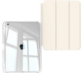 ZOYU for iPad 10.2 with Clear Hard Back Shell Case, For iPad 10 10.9 2022 Pro 11 12.9  mini 6 Air 4/5 Detachable Sliding Cover