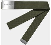 Cinturón Verde Carhartt Clip Belt Chrome Office Green