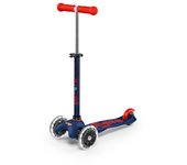 Patinetes y bicicletas sin pedales para niños Patinete Micro Mini Deluxe Led Azul/Rojo - Micro MMD118 MICMMD118