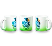MERCHANDMANIA TAZA DEGRADADO COLOR logo profesional meteorologia clima climatico color mug