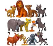 12 unids El Rey León guardia figura de Acción playset Simba Kion Timon Pumbaa muñeca colección modelo Juguetes Niños regalo