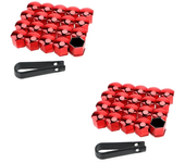 17/21/19mm 20PCS Car Wheel Nut Caps Protection Covers Caps Anti-Rust Auto Hub Screw Cover Car Tyre Nut Bolt Exterior Decoration