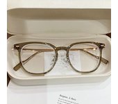 Anti-Blue Light Glasses Women Men Oversized Optical Frame Eye Protection Ultra Light Eyeglasses Office Computer Goggles