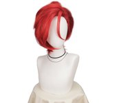 SuQ Game Vi Jinx Cosplay Wig Arcane Season 2 Vi Black Hair Jinx Blue Hair Women Men Halloween LOL Role Play Wigs