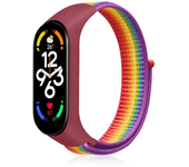 Nylon loop For Xiaomi Mi Band 7-7 nfc smartwatch Wristband Sports Miband7 Correa Replacement Bracelet smart band 7 6 5 4 3 Strap