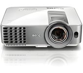 BenQ MW632ST - Proyector DLP Tiro Corto (65” a 1 m, WXGA, Zoom 1.2X, 3200 lumens, Altavoz 10X Incorporado, HDMI) Color Blanco