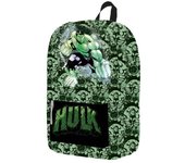 Mochila Mediana Bolsillo Hulk Destroy 44cm