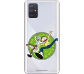 Funda original compatible con Samsung Galaxy A71 - Rick y Morty Acid