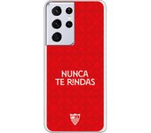 Funda original compatible con Samsung Galaxy S21 Ultra - S30 Ultra - Sevilla Rojo Nunca Te rindas