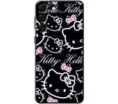 Phone Case for Samsung Note 20 S23 S22 S21 Ultra S20 FE S10 S10E 10 Plus Silicone Cases Cartoon Pink Cat Hello Kitty