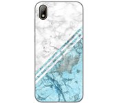 Tumundosmartphone Funda Gel Tpu para Huawei Y5 2019 diseño Mármol 02 Dibujos