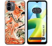 Funda Silicona para Xiaomi Redmi A1 diseño Mármol 12 Dibujos