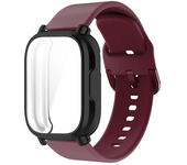 22mm Silicone Strap With Case For Xiaomi Redmi Watch 5 Active Lite Smart Watch Wrist Band And Case For Redmi Watch 5 Active Lite