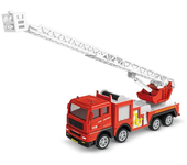 Mini Pull Back Fire Engine Car Toys Construction Set Trucks Fighting Emergence Inertial Engineering Vehicles Toy For Kids Gifts