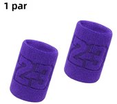 1 Pair Cotton Elastic Wristband Support Basketball Wrist Brace Wraps Men Kids Gym Fitness Powerlifting Tennis Sweat Absorption