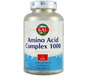 Kal KAL Complejo de Aminoácidos 1000 100 Comp. Vegetariano para Crecimiento Muscular y Sistema Nervioso Saludable