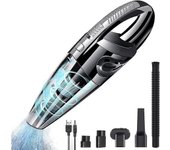 Aspiradora Portátil Inalámbrica Potente de 120W 2200Mah Secado Húmedo Filtro Hepa Lavable