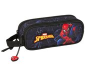 SAFTA  PORTATODO DOBLE SPIDERMAN ATTACK SPIDER-MAN ATTACK 6x21x8 Cms.