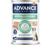 Advance Hypoallergenic Limited Ingredients - Pato - Alimento Húmedo Completo y Equilibrado Monoproteico - 3 Unidades