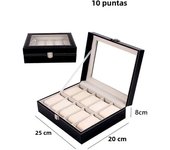 1PC Watch Box Jewelry Storage Box Mens 6 10 12 Grids PU Leather Watch Display Case Collection Holder Box Packaging Box