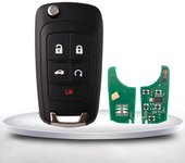 YIQIXIN For Chevrolet Cruze Sonic Malibu Impala Equinox Camaro Orlando For Opel Vauxhall Remote Car Key 315/433MHz ID46 Chip