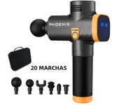 Phoenix A2 Massage Gun Muscle Relaxation Deep Tissue Massager Dynamic Therapy Vibrator Shaping Pain Relief Back Foot Massager