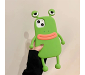 Super Cute 3D Long Legs Sausage Mouth Frog Silicon Case For iphone 15Pro Max 11 12 13 14Pro Xs Xr 7 8Plus X Soft Cover