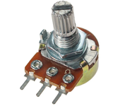 10PCS WH148 15mm 3pin Linear Potentiometer With Nuts And Washers 1K 2K 5K 10K 20K 50K 100K 250K 1M Potentiometers Kit