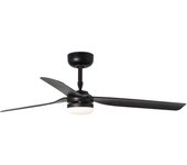 Faro Barcelona FARO Ventilador de Techo PUNT M LED Negro DC Ø130cm