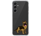 Funda Silicona Antigolpes para Samsung Galaxy S23 FE 5G diseño Perros 03 Dibujos