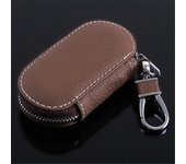 Car Key Case Leather Men Women Wallets Key Holder Housekeeper Covers Zipper Bag Keychain Cover for Keys Organizer Card Bag Gifts