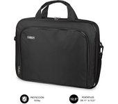SUBBLIM - Maletín Ordenador Oxford Laptop Bag 11-12,5" Black SUB-LB-1OLB001
