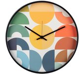 Reloj de Pared Multicolor Metal 40x4.5x40 Cm - Adda Home